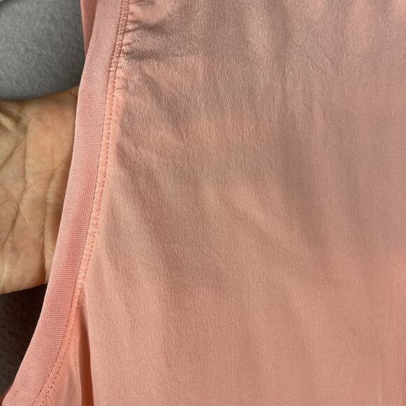 Equipment Femme Silk Tank Top Womens Small Coral Orange Minimalist Monochrome - Picture 12 of 13